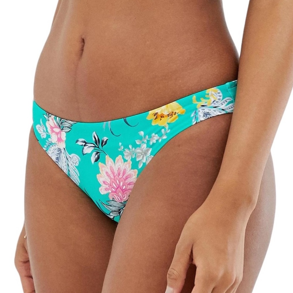 Seafolly Water Garden Hipster Bikini Bottom Evergreen